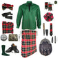 MacLachlan Tartan Complete Highland Dress Set – Full Kilt Outfit with Accessories