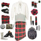MacLachlan Tartan Complete Highland Dress Set – Full Kilt Outfit with Accessories