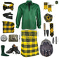 MacLeod of Lewis Tartan Complete Highland Dress Set – Full Scottish Kilt Outfit with Accessories
