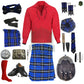 Ramsay Blue Tartan Complete Highland Dress Set – Full Traditional Scottish Kilt Outfit