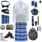U.S. Navy Tartan Complete Highland Dress Set – Full Scottish Kilt Outfit with Accessories